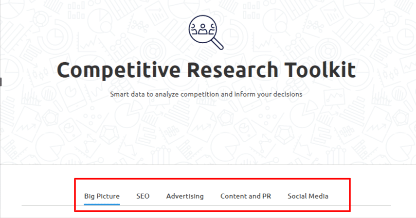 competitive research toolkits