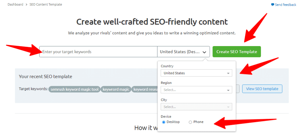 SEO content template