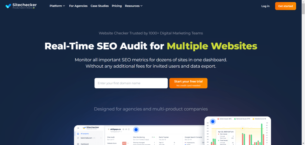 SiteChekcer - SEO audit tool