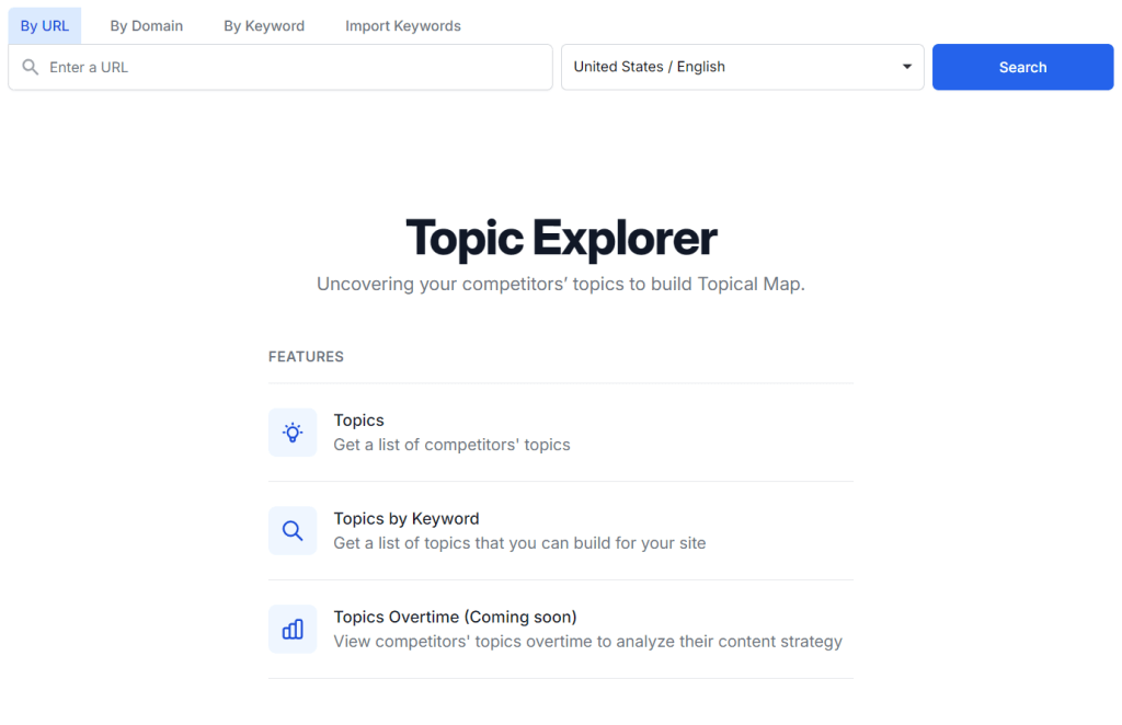 LarSEO Topic explorer