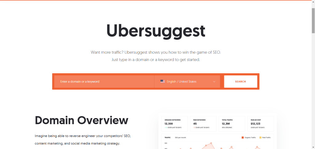 UberSuggest by Neil Patel